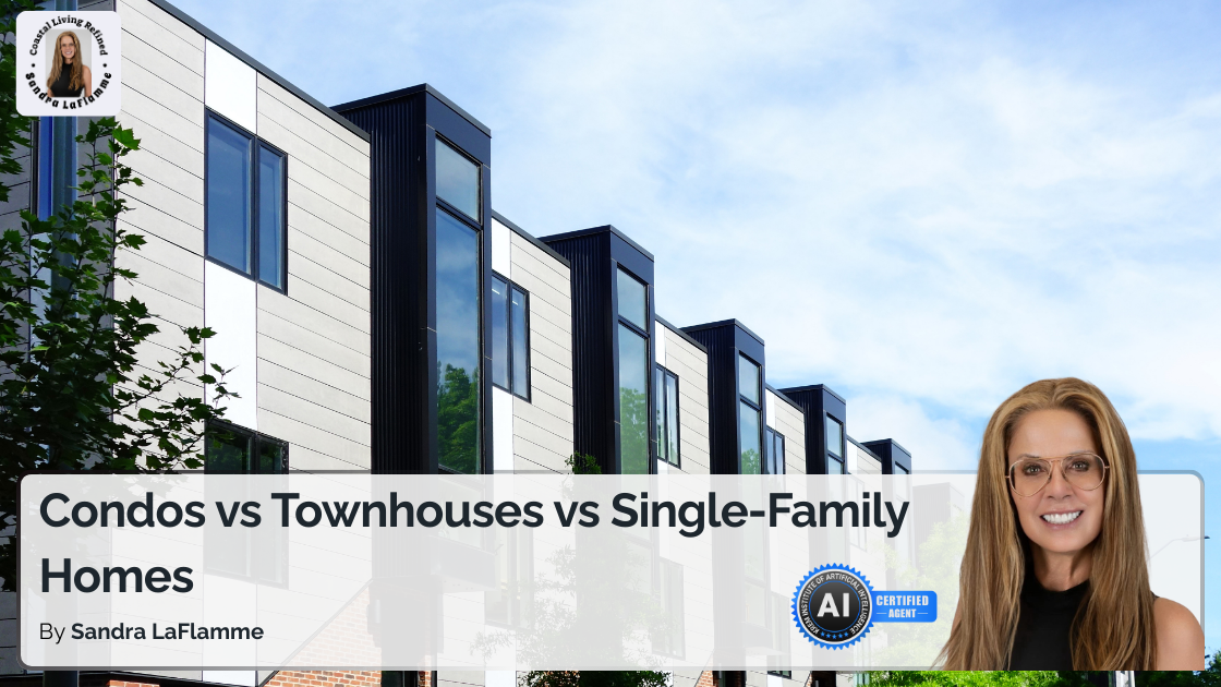 Choosing a Home in Sarasota | Condos vs Townhouses vs Single-Family Homes